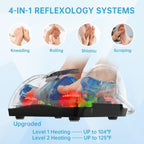 TISSCARE Shiatsu Foot, Leg And Calf Massager With Heat
