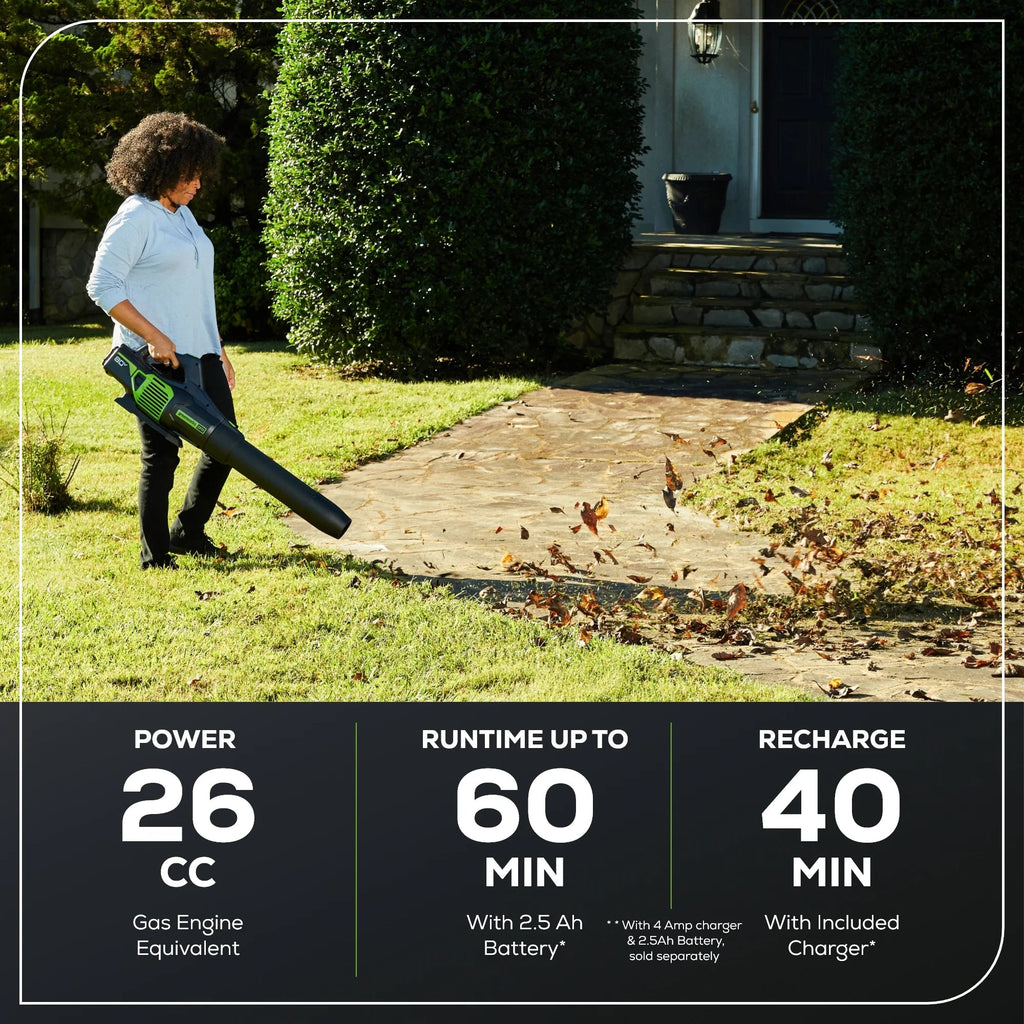 Greenworks Pro 80V Brushless Cordless Axial Blower, Tool Only, 170 MPH / 730 CFM - BL80L02