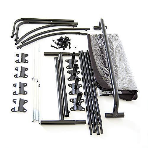 Deluxe Universal Snow Thrower Cab, Black - Fits Most Two- and Three-Stage Snow Blowers