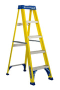Louisville Ladder Fiberglass Step Ladder, 5-Foot, 250-Pound Load Capacity, Type I - FS2005