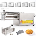Electric French Fry Cutter With 5 Blades - Stainless Steel