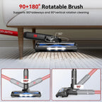Lazyswan Cordless Stick Vacuum Cleaner 35KPA 400W 50min