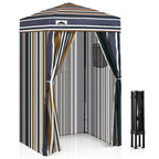 EAGLE PEAK Ultra Compact 4 ft x 4 ft Pop-Up Changing Room Canopy - Flex