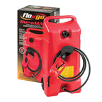 Scepter Flo N' Go DuraMax 14 Gallon Portable Fuel Tank With Pump, 2 Pack, Red