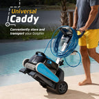 Dolphin Robotic Pool Vacuum Cleaner For Pools Up To 33 ft, Wall Climbing - Nautilus CC 99996113-US