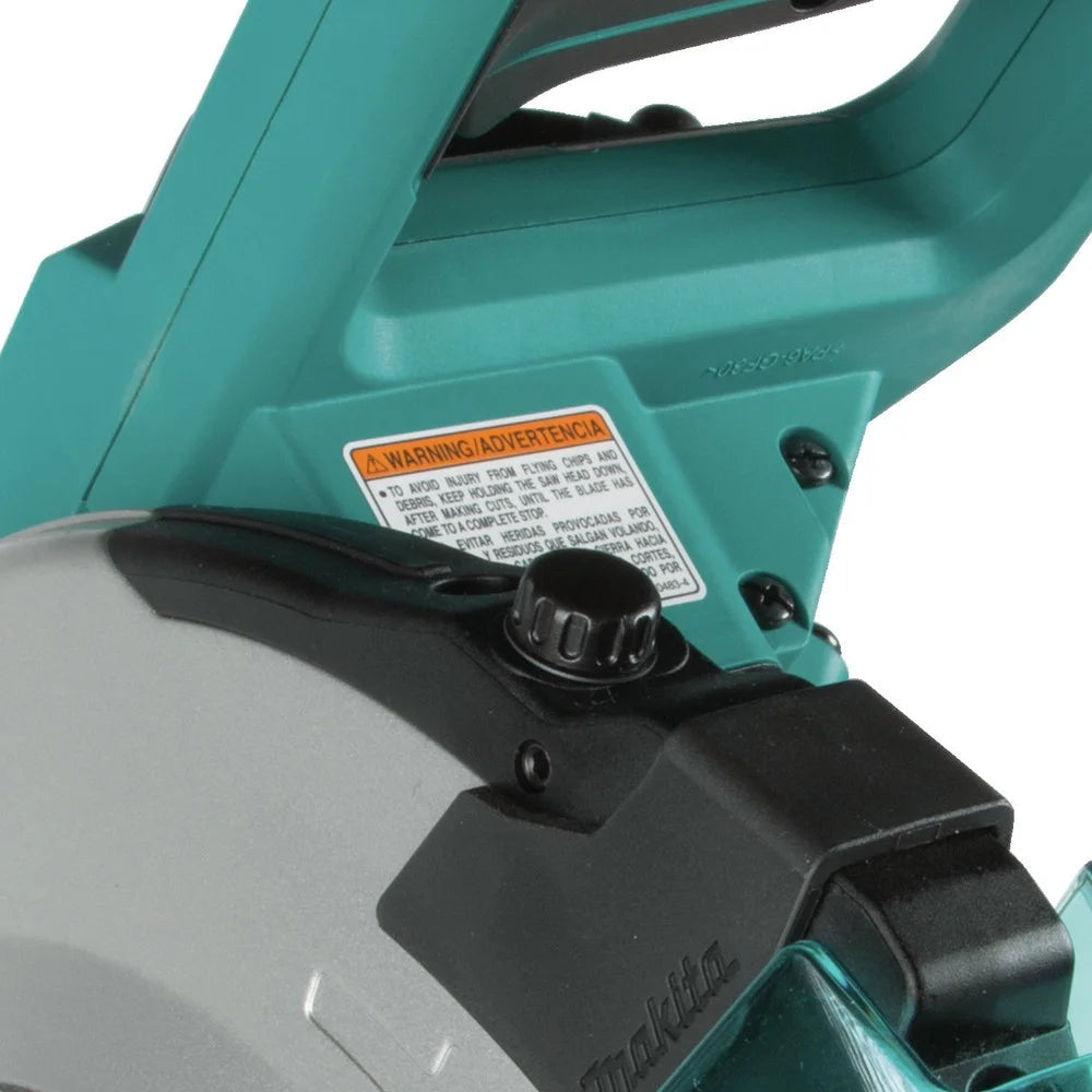 Makita 12 in Dual-Bevel Sliding Compound Miter Saw With Laser, 3200 RPM - LS1219L