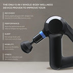 TheraGun Elite Deep Tissue Percussion Massage Gun, Black, 5th Generation