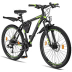 Licorne Mountain Bike, Aluminum Frame, 26.0, 27.5, 29.0 Inches, 66 cm - Effect Premium