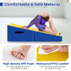 Costway Folding Gymnastics Incline Mat, 48 x 24 x 14 in