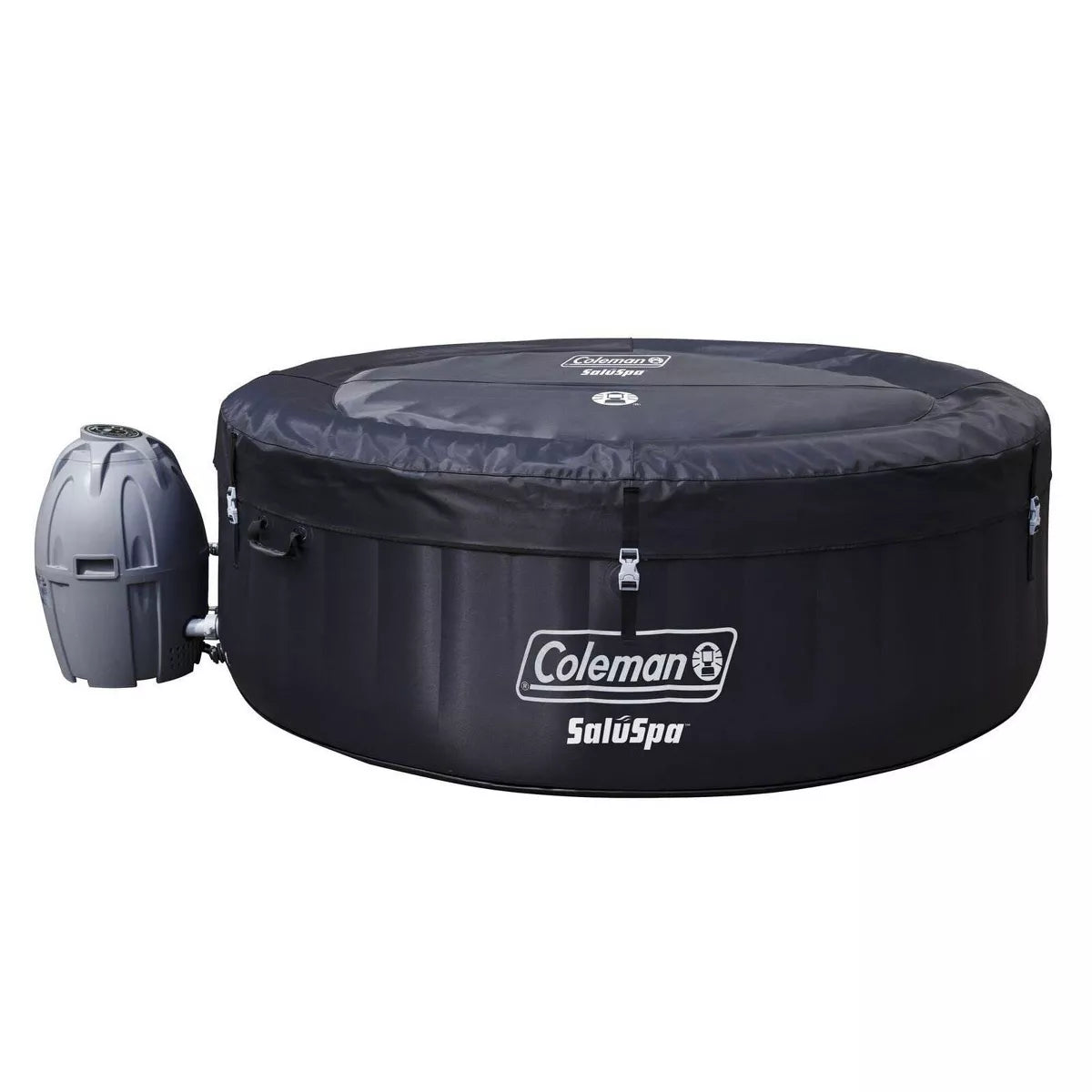 Coleman Inflatable Hot Tub 4-Person 192 Gallon 60 AirJets With 2 Seating Accessories - SaluSpa