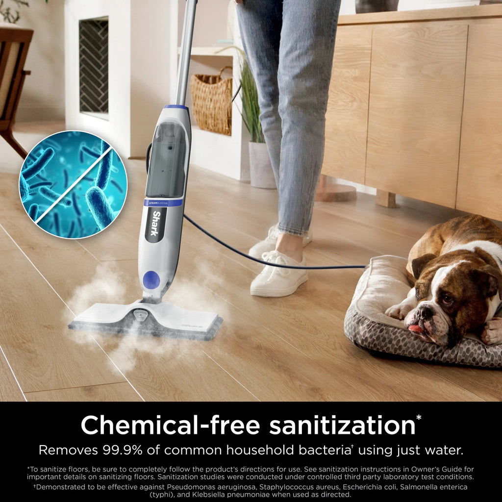 Shark SteamSpot Steam Mop With Steam Blaster, XL Removable Tank, 2 Modes - S2000
