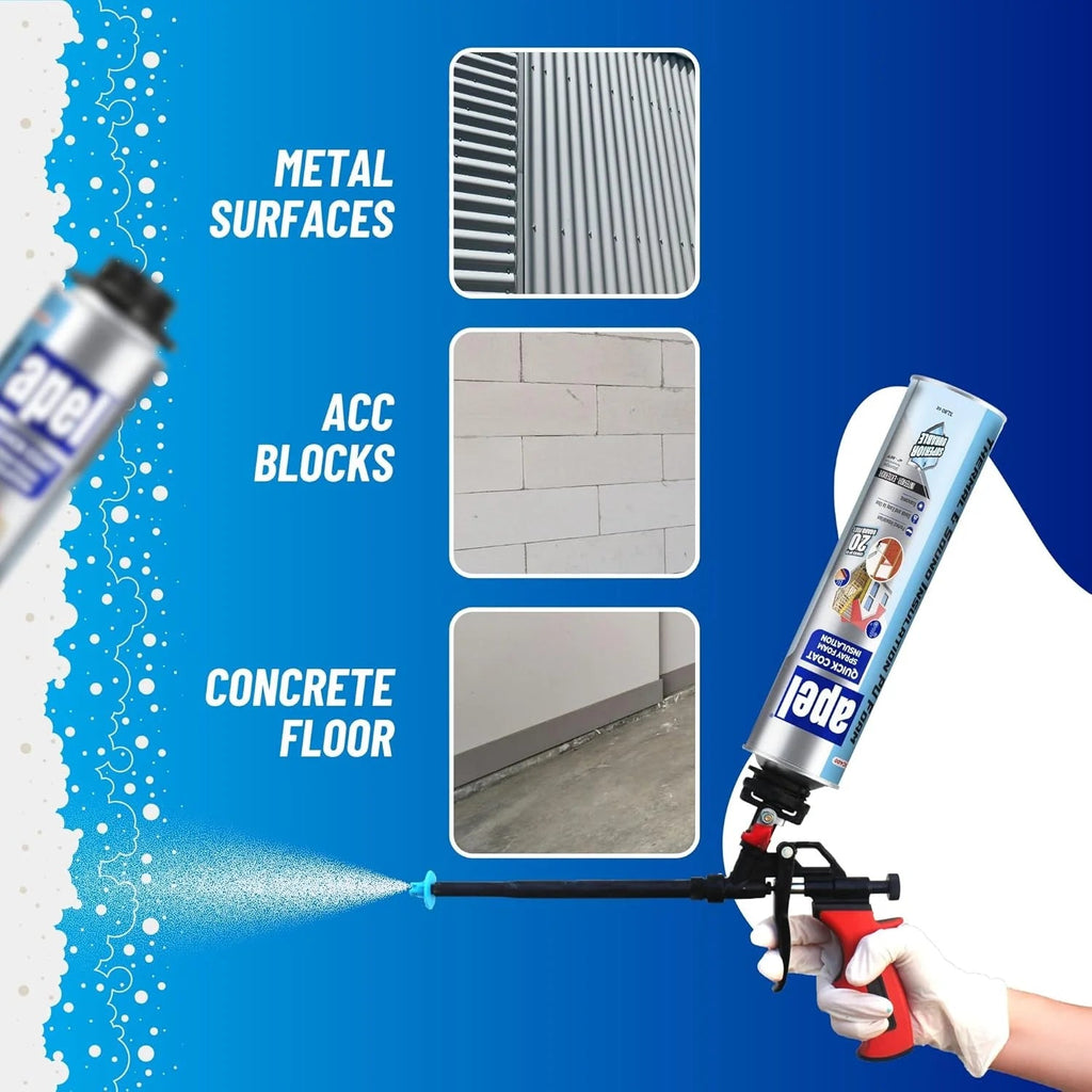 apel Spray Foam Insulation Kit, 12 x 32.80 oz / 240 Bd ft - 12 Pack