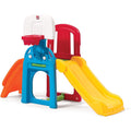 Step2 Game Time Sports Climber Indoor/Outdoor Playset With Slide, Climbing Wall And Basketball Hoop - For Toddlers 2-6 Years Old