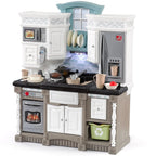 Step2 Lifestyle Dream Kitchen Playset For Toddlers With Electronic Features And Accessories