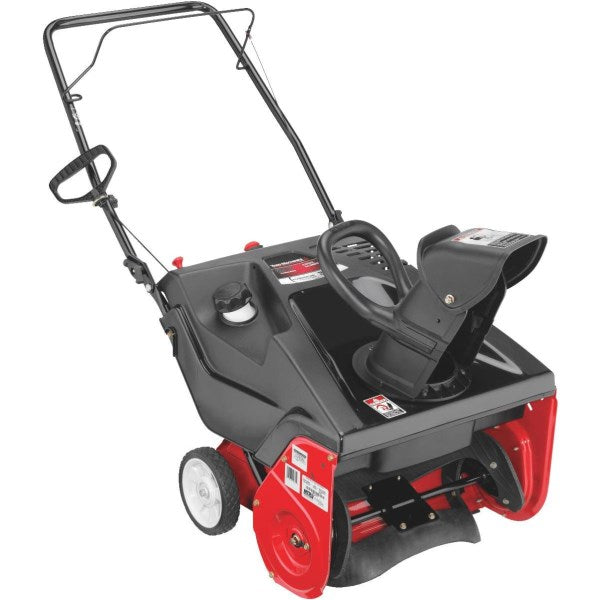 Troy-Bilt Single-Stage Gas Snow Blower, 21 In. 123cc - Squall 123R