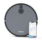 iHome AutoVac Juno Robot Vacuum With Mapping Technology, 120 Min Runtime