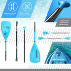 Bluefin Inflatable Stand Up Paddle Board, 10' 10", Blue - Voyage
