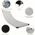 HAPPY DAY Camping Mattress Sleeping Pad, 2 Inch Thick, Size cot75302