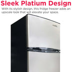 Frigidaire Top-Freezer Refrigerator 7.5 Cu. Ft. Stainless Look