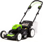 80V Cordless 21-Inch Self-Propelled Brushless Lawn Mower