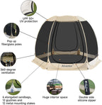 Alvantor Screen House Camping Tent 12'x12' Beige - 9020#E8