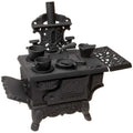 Old Mountain Mini Wood Cook Stove Set, Black, 12 in x 10 1/2 in x 5 1/2 in