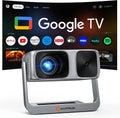 HAPPRUN Outdoor Smart Projector, 2000 ANSI Lumens, 1920 x 1080, 4K Decoding - Google TV