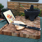 Teakhaus Smart End Grain Cutting and Carving Board