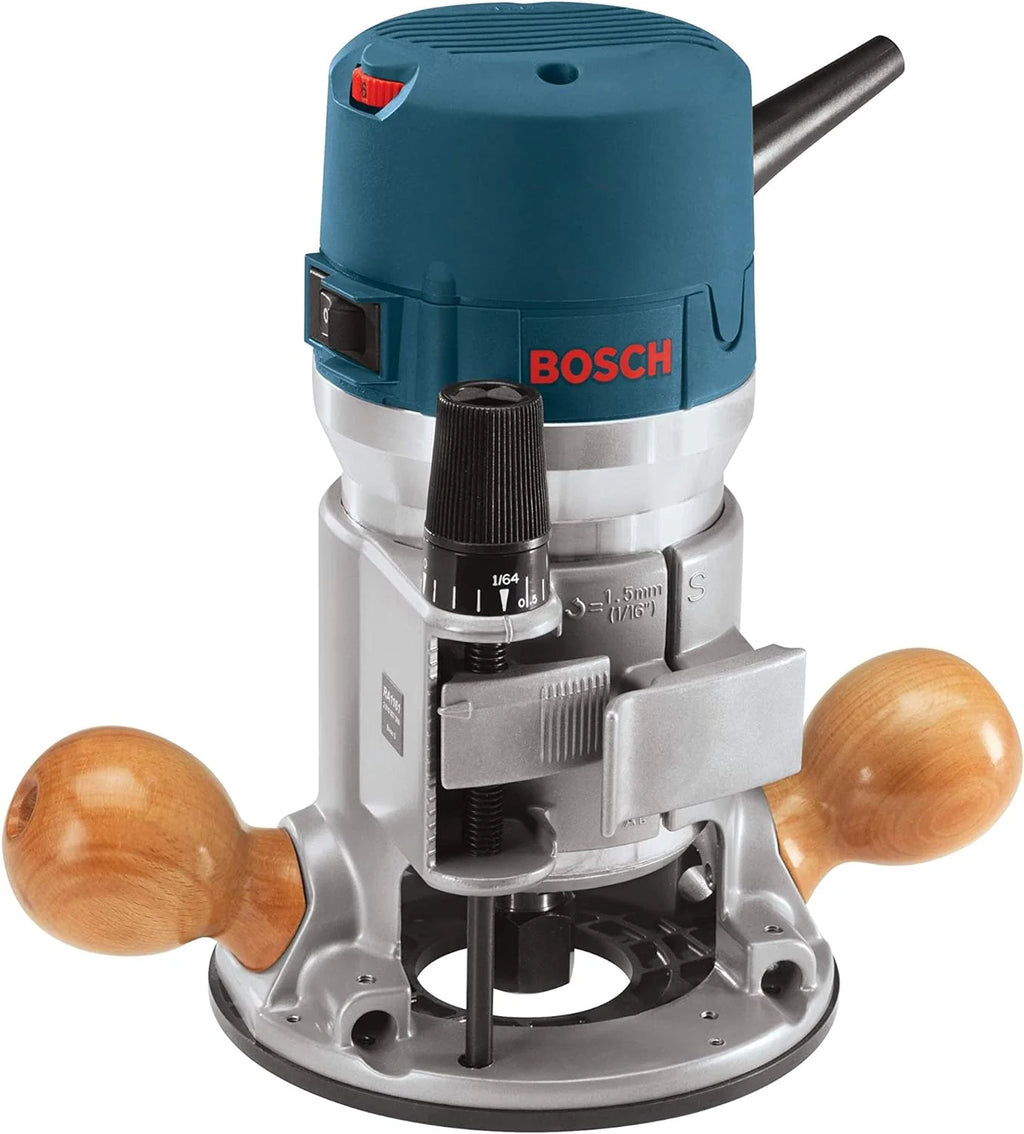 BOSCH Wood Router Tool Combo Kit, 12 Amp, 2.25 Horsepower - 1617EVSPK