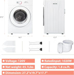 Portable Clothes Dryer 1.8 cu. ft. White - CD-7-NEW