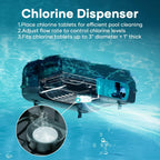 AIPER Solar Pool Skimmer, Gray - Surfer S2