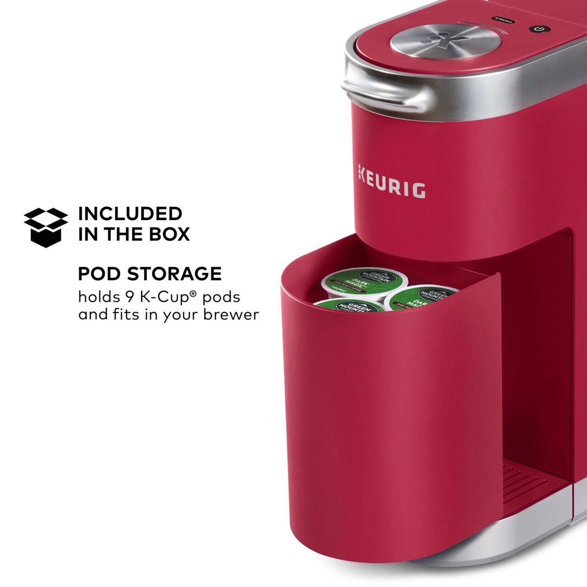 Keurig Single Serve K-Cup Pod Coffee Maker, Dusty Rose - K-Mini Plus