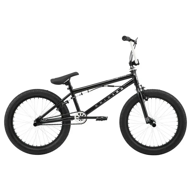 Mongoose Grid 180 BMX Freestyle Bike, 20-Inch Wheels, Single Speed, Black - Grid 180