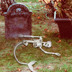 AnuirheiH Mermaid Skeleton Halloween Decoration, 33.5 inch Plastic - B0CDGLWCGY