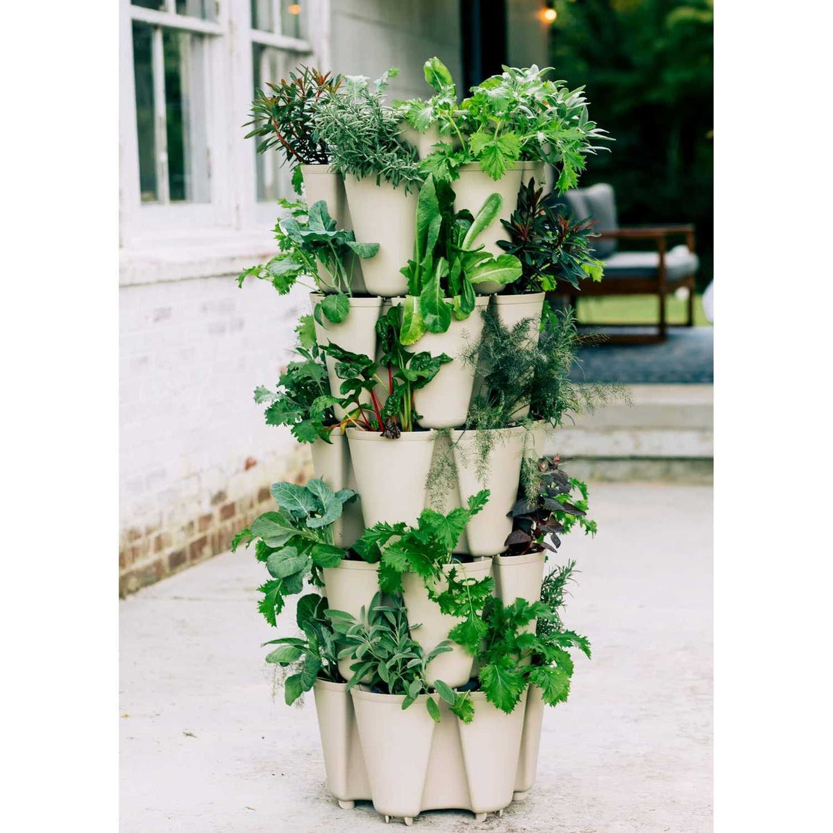 GreenStalk Large 5 Tier Vertical Garden Planter With Internal Watering System
