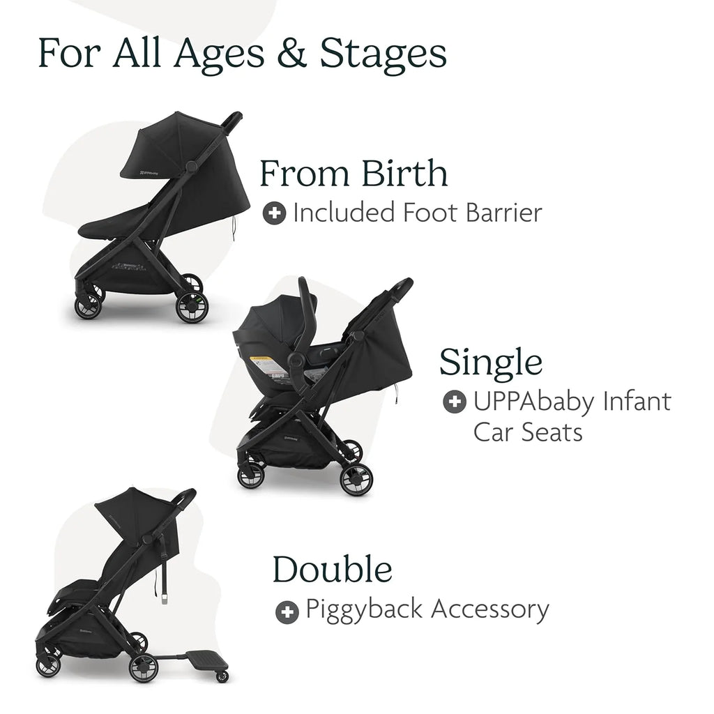 UPPAbaby Lightweight Travel Stroller, Greyson - Minu V3