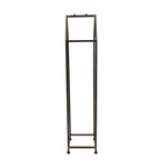 3R Studios House Shaped Metal Log Holder, 13 in. L x 12.5 in. W x 55.75 in. H