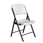 Lifetime 4 8-Foot Rectangle Folding Tables And 32 Chairs Set, White Granite - 80147