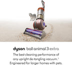 Dyson Upright Vacuum, Corded, 290AW, De-Tangling Motorbar, 3 Suction Modes - Ball Animal 3 Extra