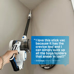 HART 20V Cordless Stick Vacuum Kit With 4.0Ah Lithium-Ion Battery