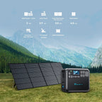 Bluetti Portable Power Station, 2048Wh 2200W LiFePO4 - AC200MAX