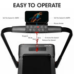 MaxKare 2-in-1 Folding Under Desk Treadmill, 2.5HP, 7.5MPH, 265 lbs Capacity
