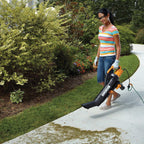 Worx TriVac 12 Amp 3-in-1 Blower/Mulcher/Vacuum With LeafPro Collection System - WG505.2