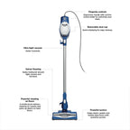Shark Rocket Ultra-Light Corded Stick Vacuum Cleaner, Blue - HV200