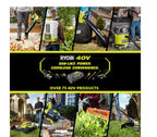 RYOBI Cordless Leaf Vacuum/Mulcher 40V with (2) 5.0 Ah Batteries and (1) Charger - RY40451-2B