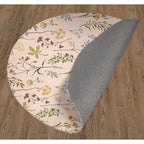 Fall Botanical Floral Anti Fatigue Non Slip Kitchen Mat