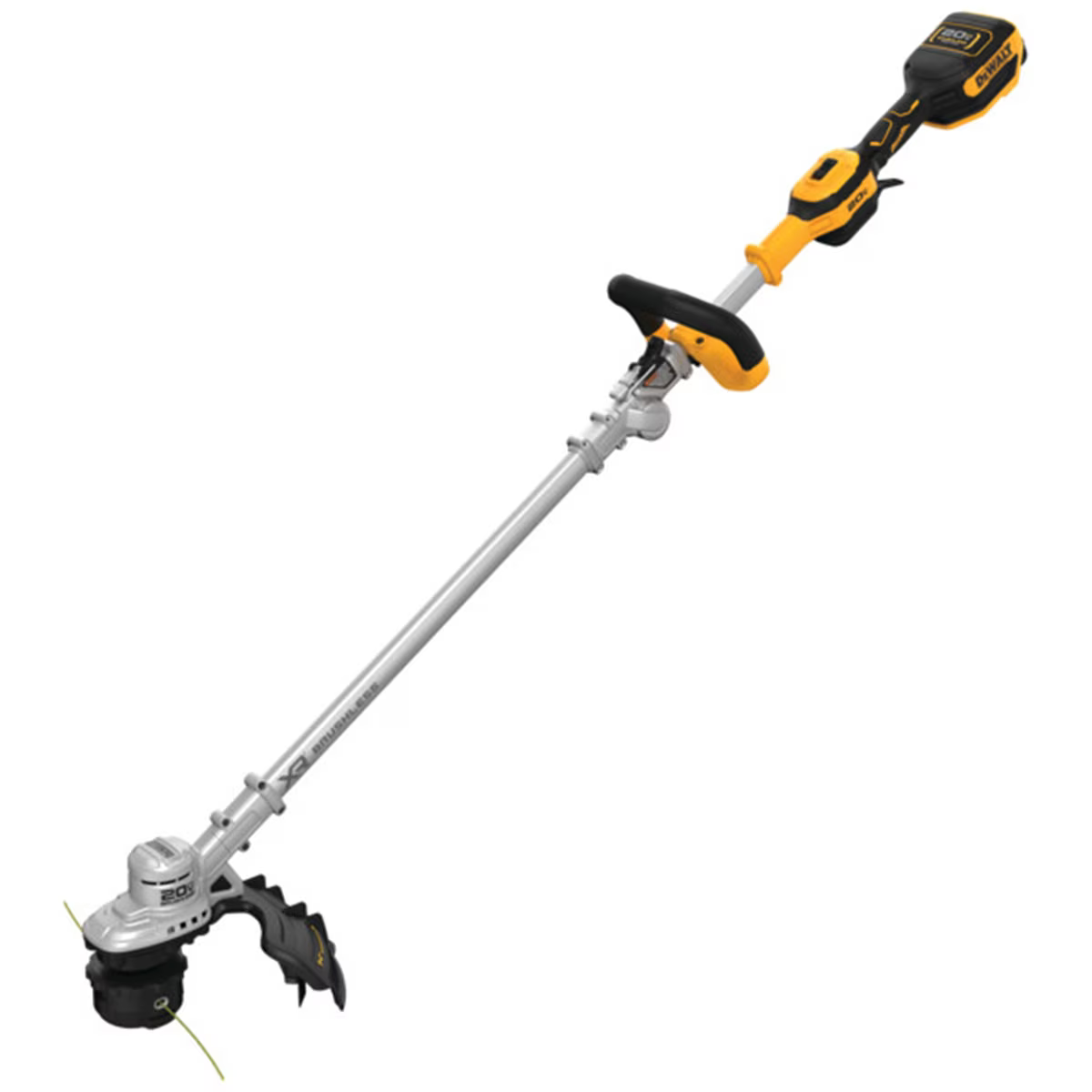 DEWALT Brushless 20V String Trimmer With 5AH Battery