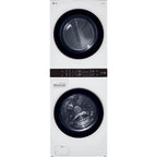 LG Electric Laundry Center, 4.5 Cu. Ft. Washer And 7.4 Cu. Ft. Dryer, Gray - WKE100HWA