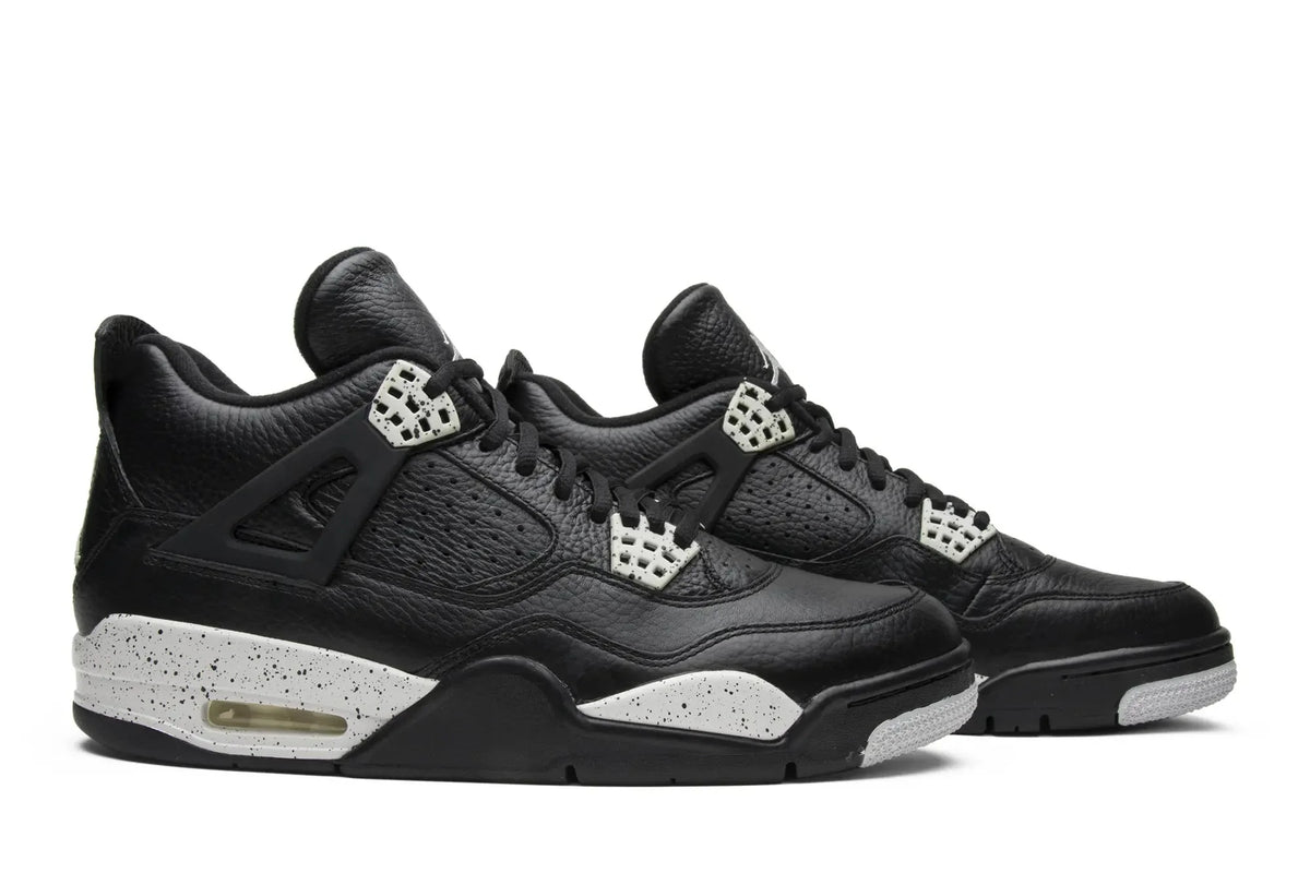 Jordan 4 Retro LS Oreo 2015 Black/Tech Grey/Black - 314254 003