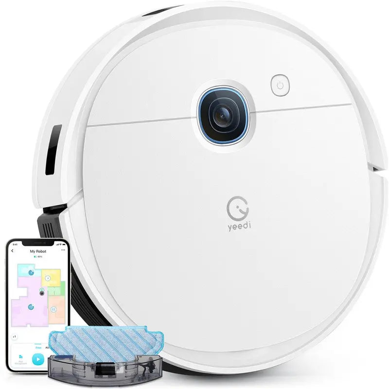 Yeedi Robot Vacuum And Mop With 3D Obstacle Avoidance, 3000Pa And Home Mapping - Vac 2